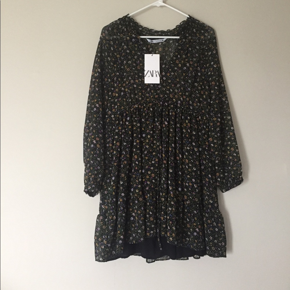 NWT Zara Floral Dress